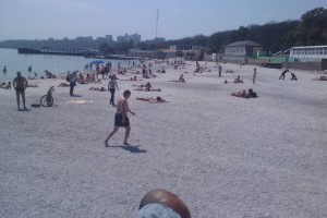 Пляж Ланжерон, фото