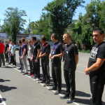 Тренировка новой одесской полиции