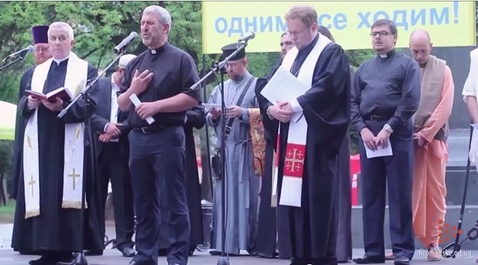 Церкви Одессы против гей парада.